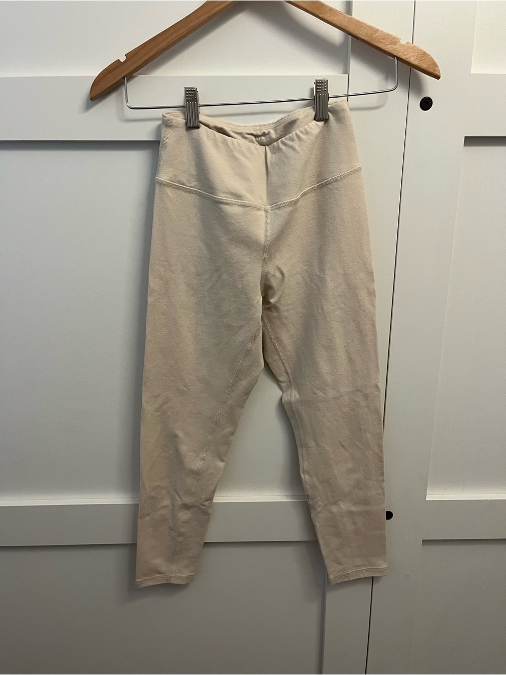 Mate the Label Leggings- Cream